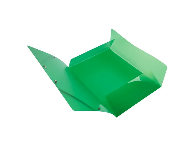 Iderama Elastomap A4 3 Kleppen Polypropyleen Assorti Kleuren