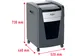 Momentum Extra XP420+ papiervernietiger 60L zwart