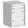 ladekast HxBxD 800x525x525mm 4laden romp RAL7035 front RAL7035