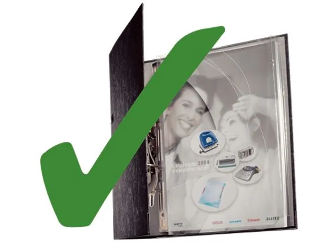 Pochette Leitz 4755 4 perf PVC 0.17mm lisse à soufflet