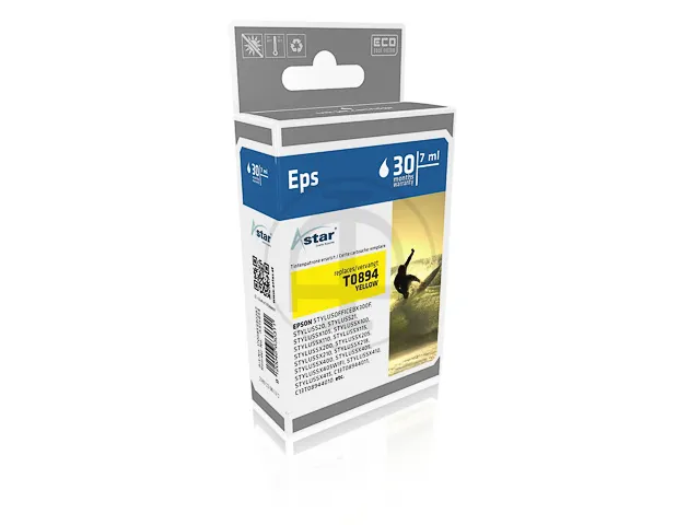 AS15894 ASTAR EPSON T0894 SX Inkt geel rebuilt 255pagina's Chip 3,5ml