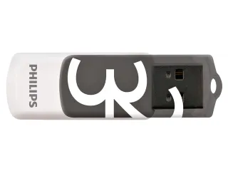 USB stick 2.0 Philips Vivid USB-A 32GB grijs - 2
