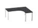 bureau à retour à hauteur réglable,HxlxP 720-840x1800x1600mm,CC-noi