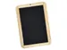 Ardoise Giotto cadre en bois 180x260mm quadrillé noir