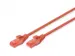 CAT 6 U-UTP patchkabel Cu LSZH AWG 26/7 lengte 3m Rood