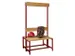 banc double,HxLxP 1600x1000x770mm,piètement RAL3000