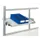 schuin ESD-legbord voor montagetafel BxD 960x400mm 35kg lichtgrijs