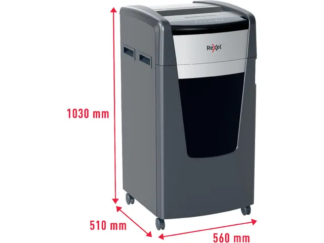 Momentum Extra XP520+ papiervernietiger 120L zwart