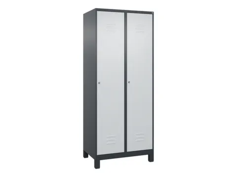 locker voor scheiding van kleding,HxBxD 1950x800x500mm,2vak
