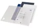 Offertemap Oxford A4 met insteektas 2 kleppen 0,5mm PP transparant