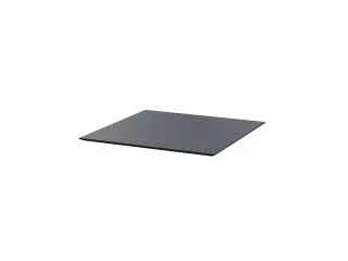 tafelblad,BxD 700x700mm,v. Terrastafel,blad zwart,vierkant - 1