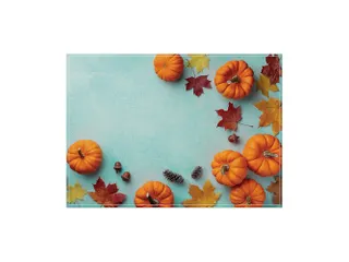 Placemat 45x32cm PVC Herfst 6 Stuks - 1