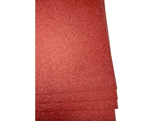 Glitterkarton Kangaro bordeaux 50x70cm pak à 10 vel - 2