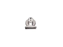 Papierklem MAUL Bulldog met magneet 30mm capaciteit 10mm zilver