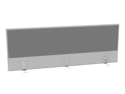 opzetpaneel bureau aanbouw achter MP-lichtgrijs BN8078-grijs 1600mm