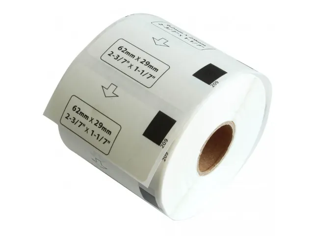 Etiket Dk-11209 62x29mm Klein Adres 800 Stuks
