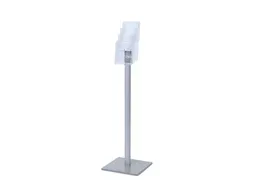Brochurehouder Quantore met standaard 4x 110x140x30mm