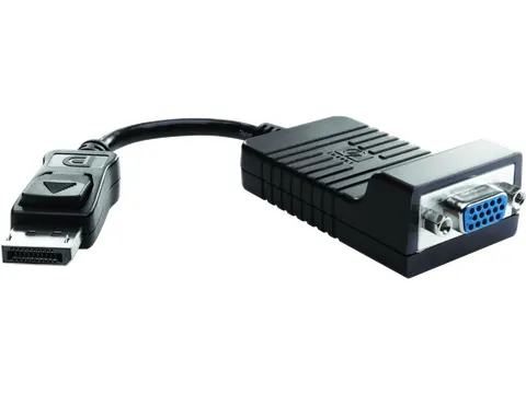 Hp Display Port naar Vga Adapter AS615AA zwart