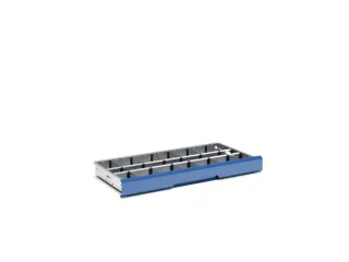 scheidings-/vakkenwanden,21vakken,v. front H 100/125mm - 1