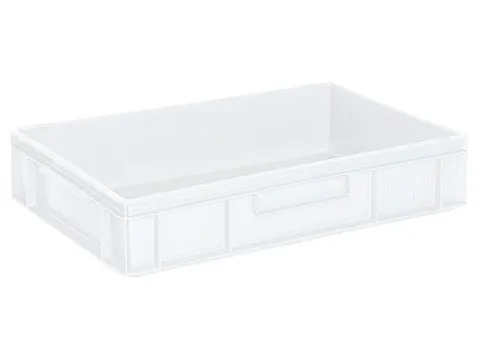 Euronorm Stapelkrat Hxlxb 120x600x400mm 23liter Wit