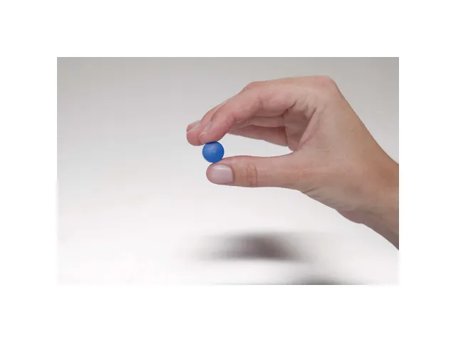 Magneet MAUL Solid 15mm 150gr blauw 10 stuks