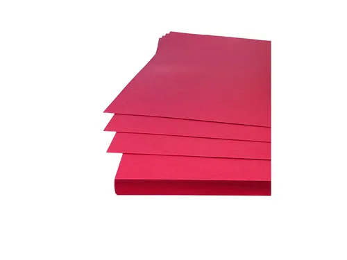Fotokarton Kangaro 50x70cm 300gr rood pak 25 vel