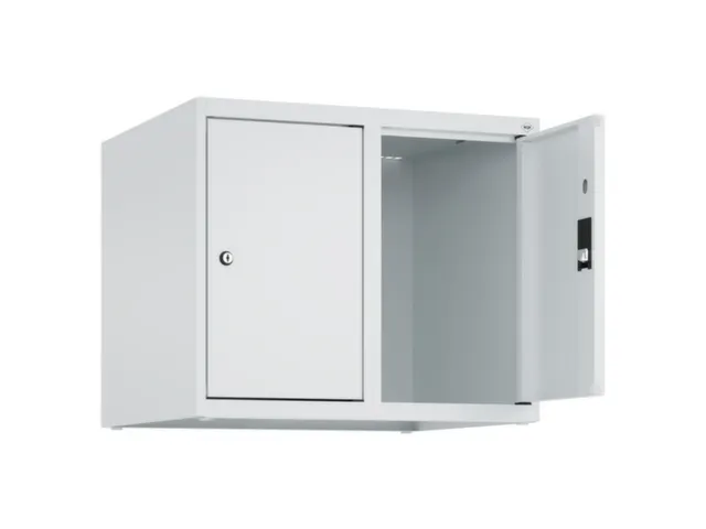 opzetkast,v. locker,2vak.,vak B 300mm,HxBxD 500x600x500mm,vleugeldeur
