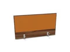 opzetpaneel bureau aanbouw achter NP-tiepolo nut BN3005-geel 1000mm