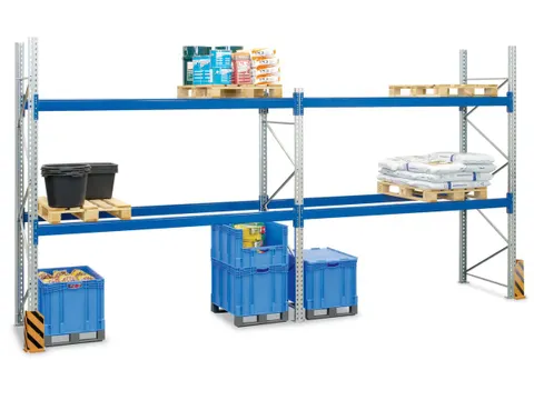 palletstelling,aanbouwveld,HxBxD 2500x3690x1100mm,vakl. 3200kg