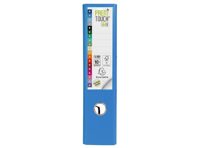 Ordner PP Prem'Touch A4maxi 80mm blauw
