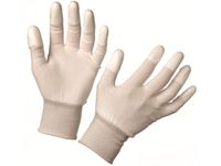 Handschoen Gecoate Handschoenen Met Manchet Nylon Maat 7 Wit