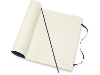 Notitieboek Moleskine XL 190x250mm lijn soft cover sapphire blue - 4