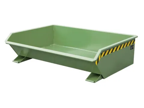 mini-kiepbak,HxLxB 450x1385x1680mm,0,61m³,draagverm. 1000kg,RAL6011