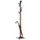 Staande kapstok 6jas-/2tashaken met parapluhouder naturel/blauw