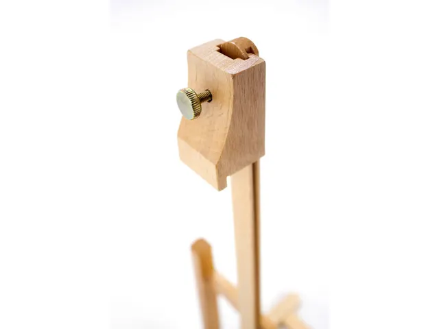 Chevalet de table Kangaro petit bois de hêtre 15,3x16x41cm Pour toile