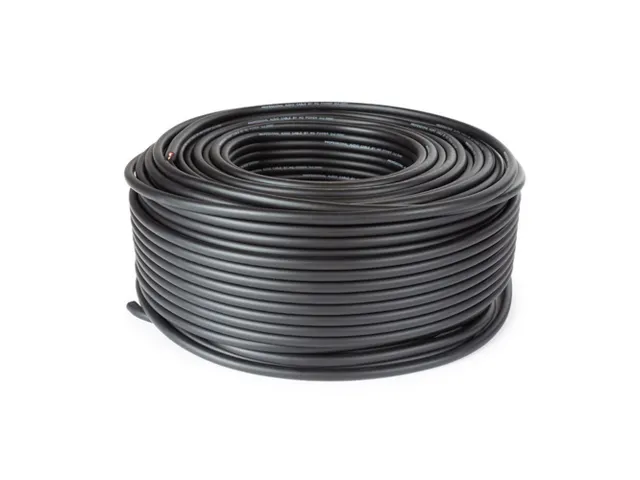 Luidsprekerkabel - Zwart - 2 x 2.50mm² - 100m