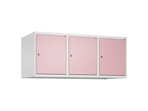 opzetkast,v. locker,3vak.,vak B 400mm,HxBxD 500x1200x500mm