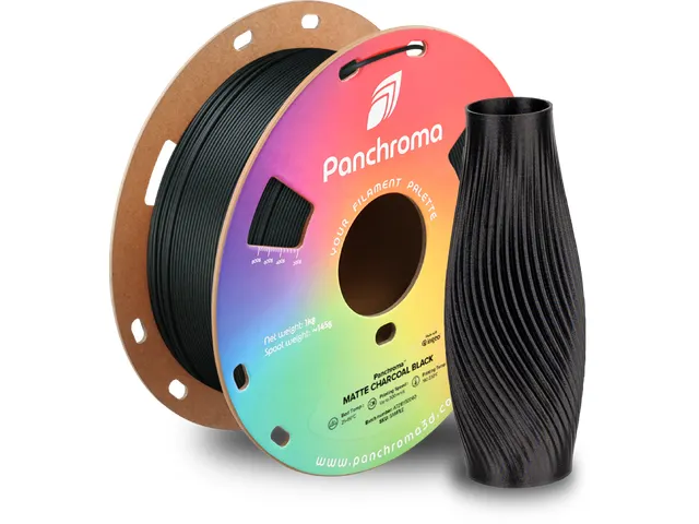 Polymaker Panchroma PLA Matte Filament Charcoal Black, 1,75 mm 1kg