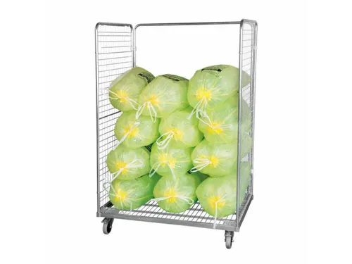rolcontainer,draagverm. 600kg,HxLxB 1820x800x1200mm,2draadgaaswanden