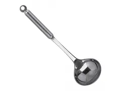 Emga Soeplepel/ sauslepel met ophangoog RVS 26cm type B