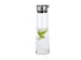 Carafe en verre avec couvercle acier inoxydable 1 litre