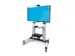 Verrijdbare TV Standaard op Wielen 60-100inch Flat Screens tot 100kg