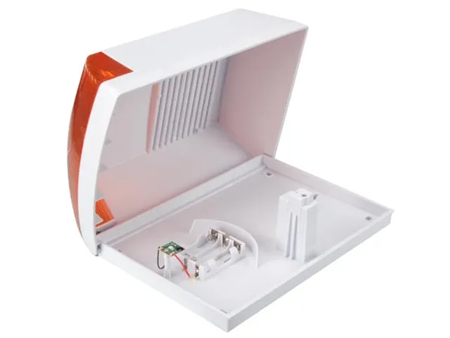 Nepsirene met rode knipperende Led , dummy alarm