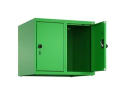 opzetkast,v. locker,2vak.,vak B 300mm,HxBxD 500x600x500mm,draaigrendel