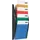 Folderhouder Helit wand 4x A4 zwart