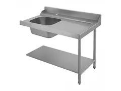 Voorspoeltafel Rechts 120cm