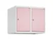 opzetkast,v. locker,2vak.,vak B 300mm,HxBxD 500x600x500mm,cilinderslot