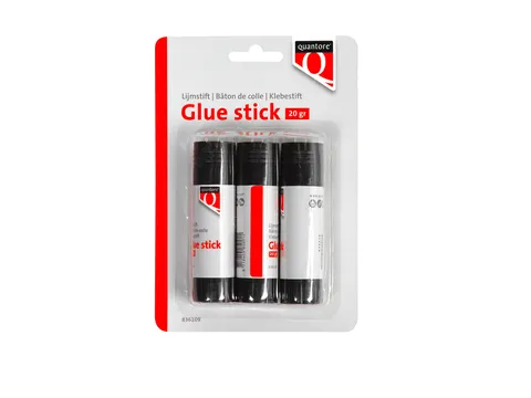 Lijmstift Quantore 3x20gr blister