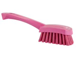 Afwasborstel Korte Steel Roze Hard