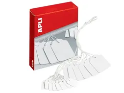 Apli Draadetiketten 8x19mm Wit